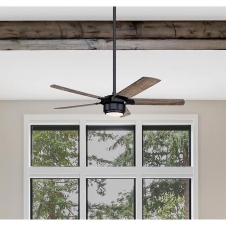 Westinghouse Morris 52" 5-Blade Iron Indoor Ceiling Fan w/Dimmable LED Lght Fixture 7225900